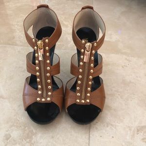 Michael Kors T Strap studded heel